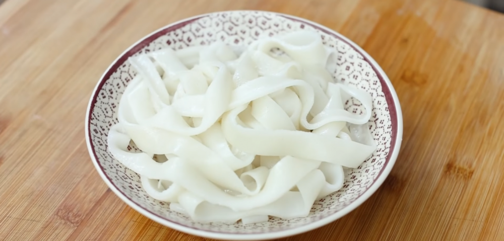 cara membuat mie kwetiau mentah kenyal
