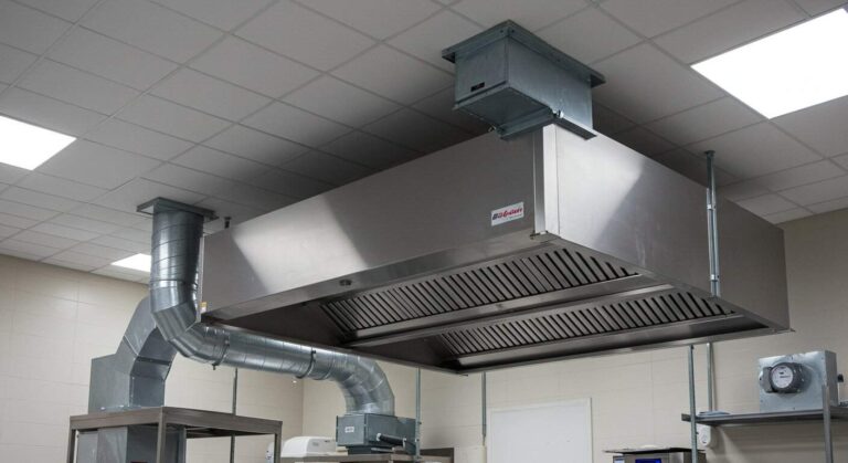 Instalasi Kitchen Hood Dapur Profesional