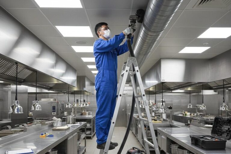 spiral duct kitchen exhaust