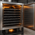 perbedaan oven briket manual dan otomatis