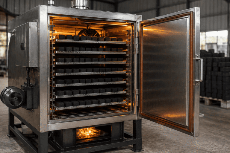 perbedaan oven briket manual dan otomatis