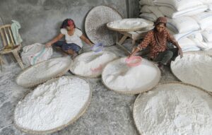 ngayak tepung